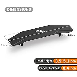 AFOOYO 39.4 Inch Dual Monitor Stand Riser