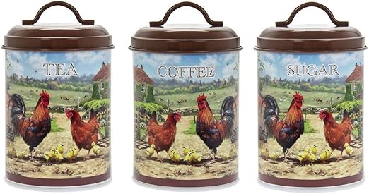 amazon tea sugar coffee canisters