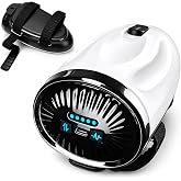 Professional Barber Massager, Cordless Handheld Vibration Massager, White | 5 speeds and 5 modes; 2600mAh Type-C rechargeable design with wearable palm strap for neck, shoulders, arms and legs.