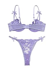 Lilosy Sexy Cute Underwire Push Up Strappy Heart