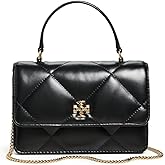 Tory Burch Women's Kira Diamond Quilt Mini Top Handle Chain Crossbody Bag