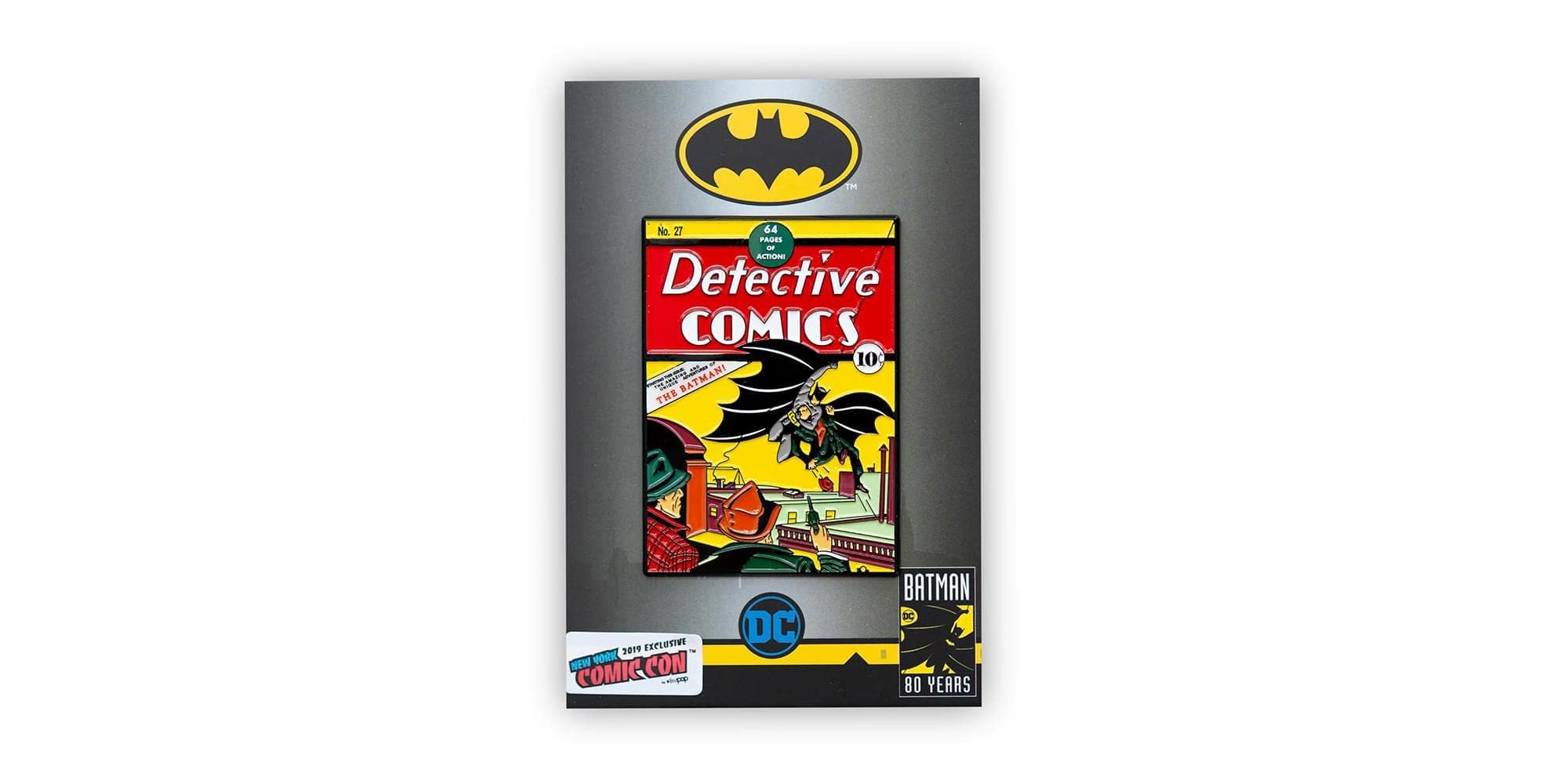 DC Comics Batman Volume 1#27 Batman's First Appearance Collectible Pin | Exclusive Oversized Enamel Pin | Official Comic Book Original Batman Collectible