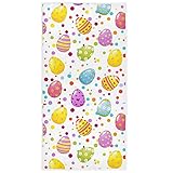 Pfrewn Colorful Easter Eggs Hand Towels 16x30 in