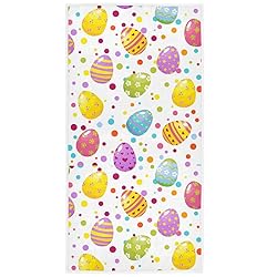 Pfrewn Colorful Easter Eggs Hand Towels 16x30 in