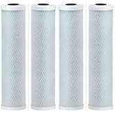 CFS – 4 Pack Carbon Block Water Filter Cartridges Compatible with OMB934-5 Models – Removes Bad Taste and Odor – Whole House Replacement Filter Cartridge – 5 Micron – 10" Filter Cartridge
