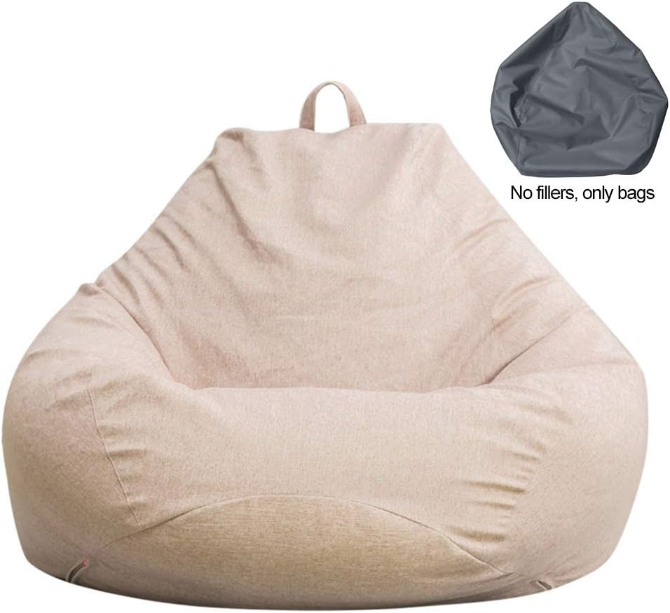 Recliner Gaming Bean Bag -Large Bean Bag Chairs Sofa cover, Water Resistant Indoor Outdoor Chair for adults and children…