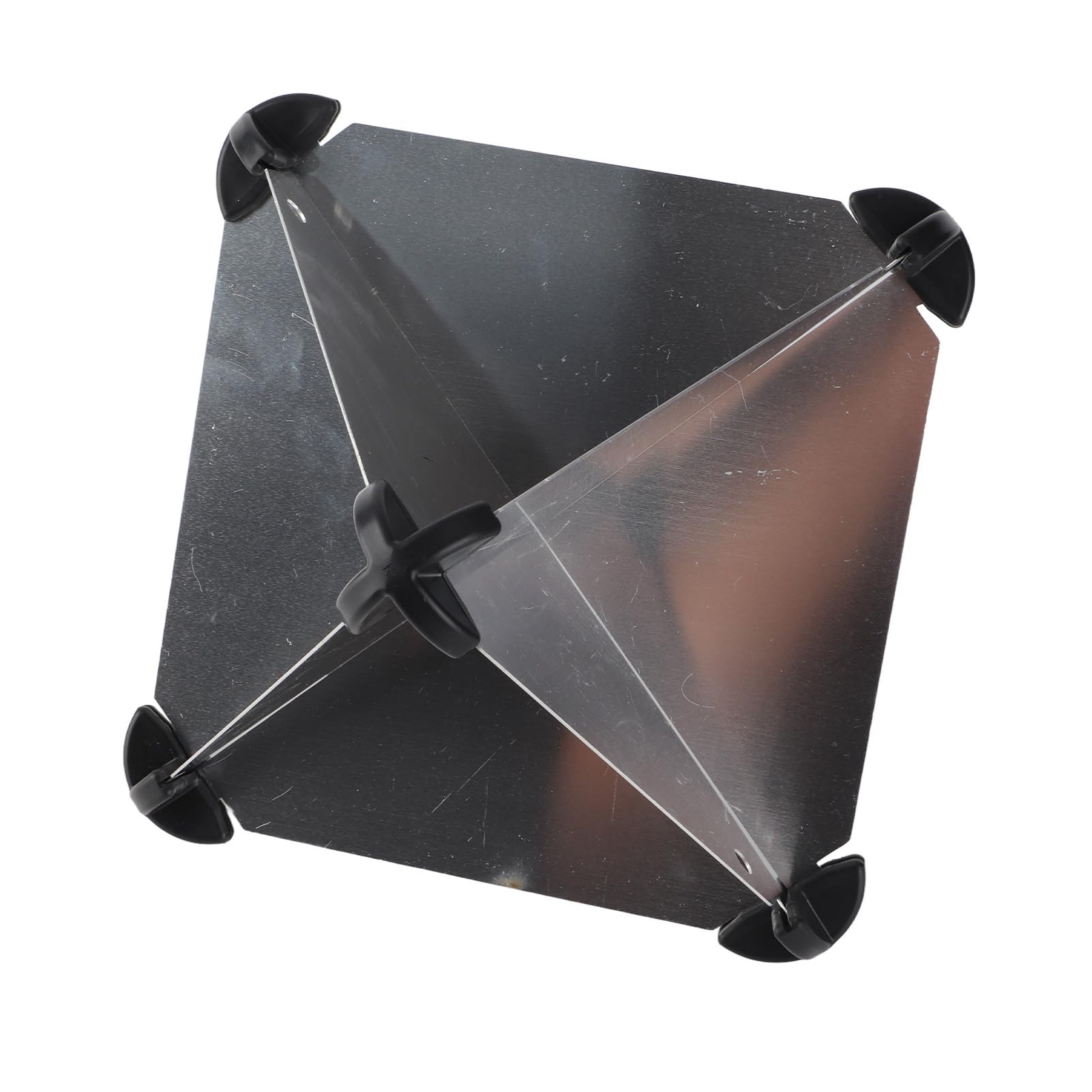 Radar Reflector for Boat, Aluminium, Octahedral Design, 12x12 inch, for Bad Weather Reflective Radar, Motorboat