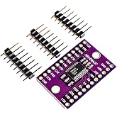 hiBCTR TCA9548A 8-Channel I2C Multiplexer Breakout Board | 1.65-5.5V, 400KHz clock, configurable address 0x70-0x77, pre-soldered headers, for Arduino