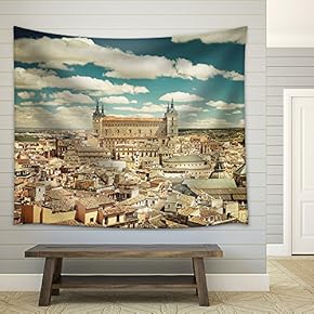 Toledo, Spain - Fabric Wall Tapestry Home Decor - 51x60 inches