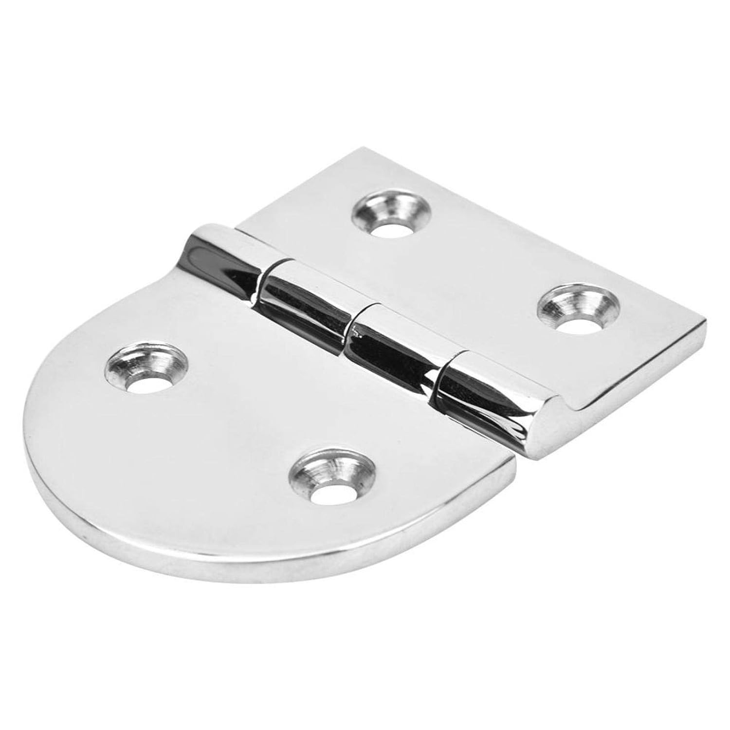 Buy 316 Stainless Steel Hinges Mirror Polished Round Head Door Hinge