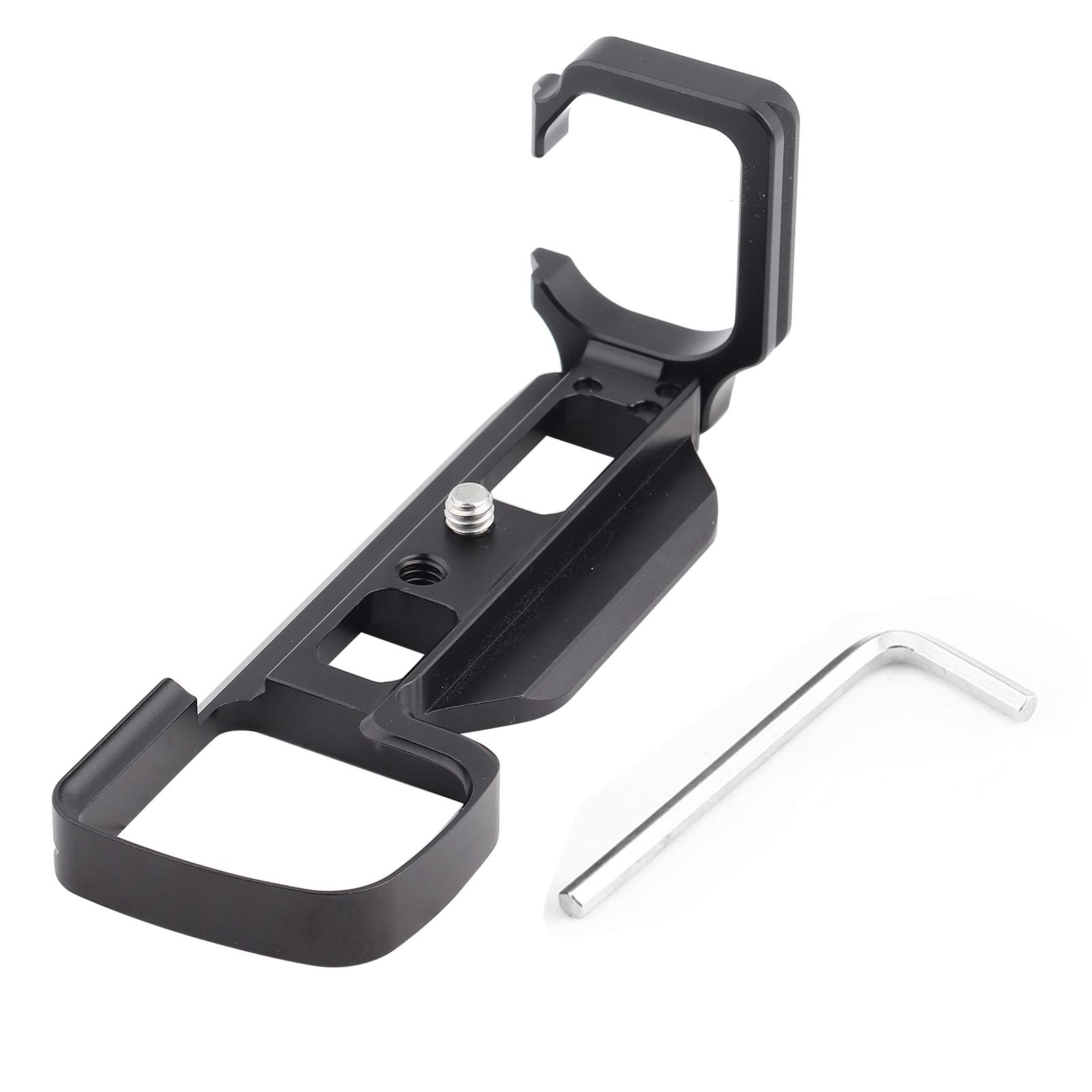 EBTOOLS Vertical Quick Release L-Plate Camera Quick Release L Bracket Plate Camera Bracket Holder Aluminium Alloy Vertical Quick Release L‑Plate Camera Bracket Holder for Sony A6000