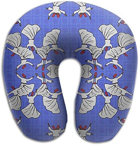 Whirling Dervish Competition Memory Foam Travel Neck Pillow U Shaped Travel Neck Support Cushion