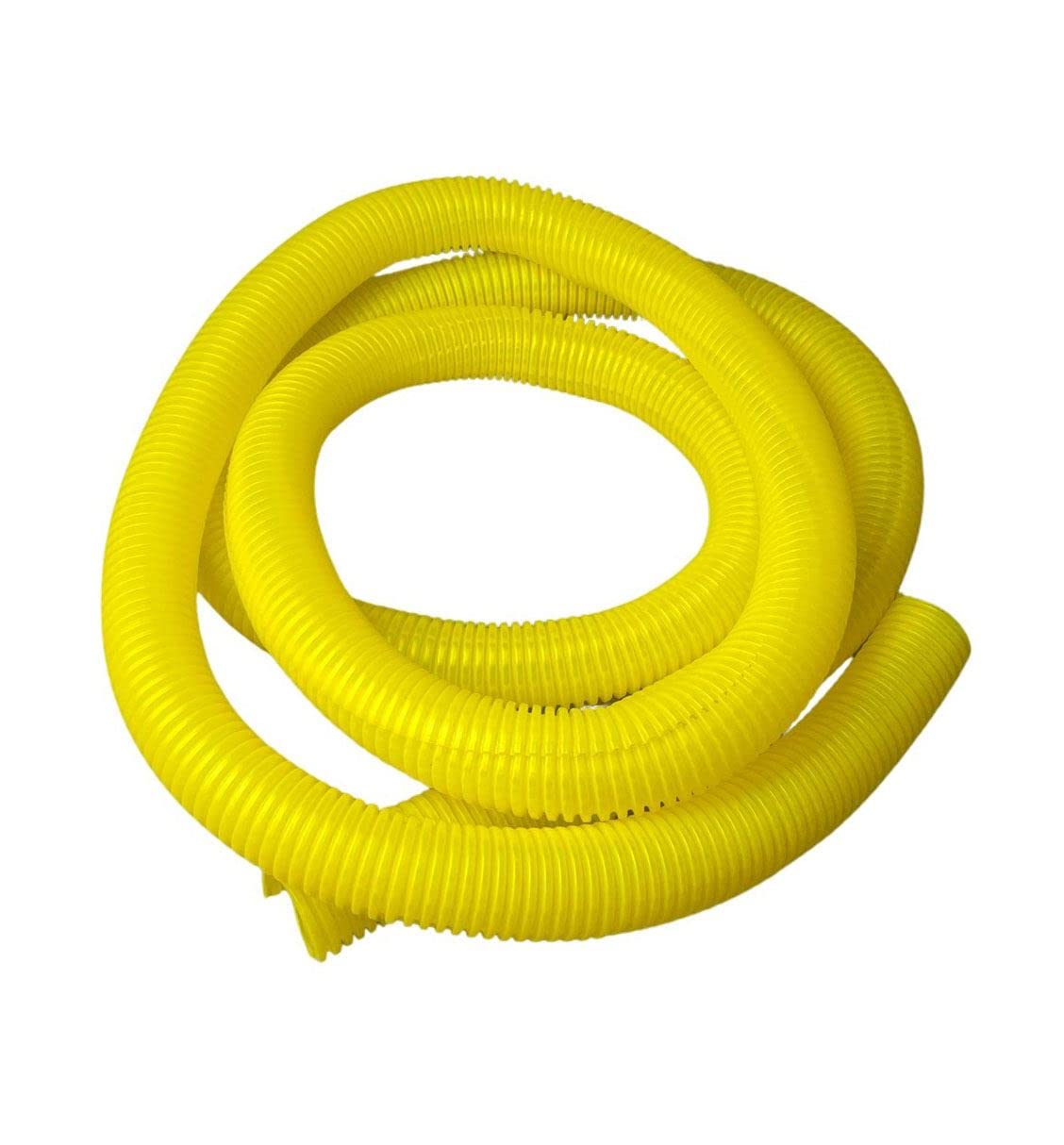 PE Yellow Corrugated Conduit Flexi Pipe Tube Split 23mm - 2m