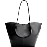 Portland Leather Goods Devan Bucket Tote – Handmade with Full-Grain Hides – Dual Shoulder Straps & Interior Pockets