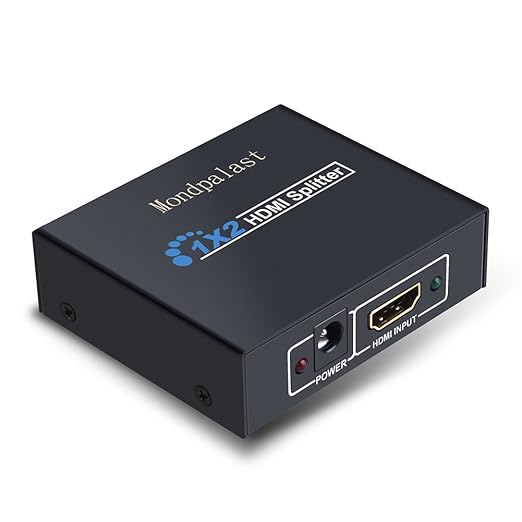un entrada dos salidas , Duplicador (Splitter) HDMI , de 1 a 2 Y-Adaptadores 1080p Full HD 1.3p