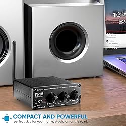Pyle Bluetooth HiFi Mini Audio Amplifier-Class D