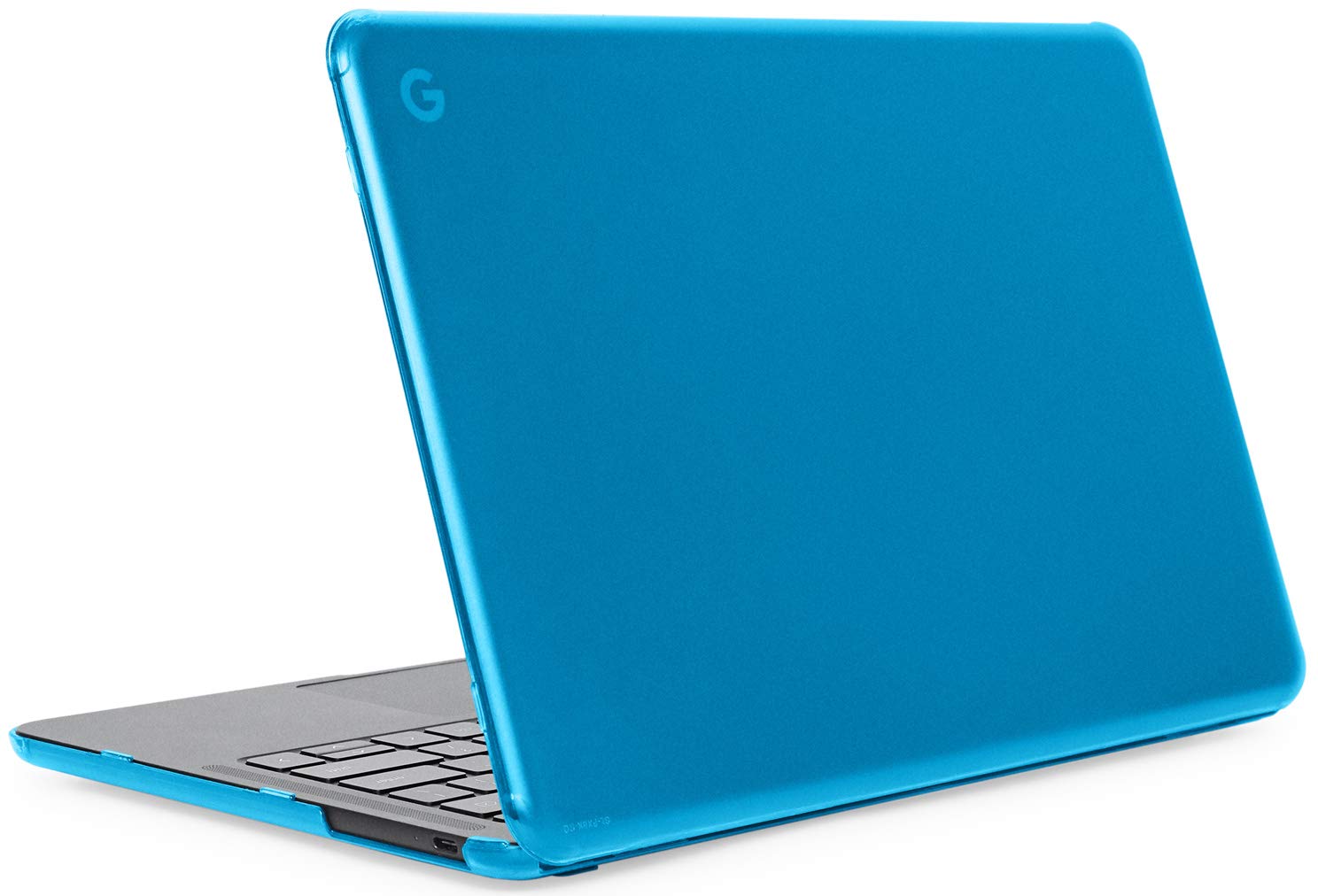mCover Hard Shell Case Compatible with 13.3" Google Pixelbook Go Chromebook Laptop Computers (NOT Compatible Any other Model) (13.3" Google Pixelbook Go, Aqua)