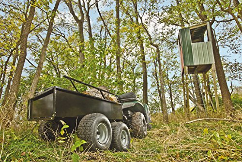 image for Agri-Fab 1000-Pound Heavy Duty Steel ATV Tow Tandem Axle Cart  45-0350