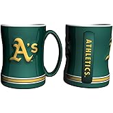 Boelter Boxed Relief Sculpted Mug - Oakland Athletics