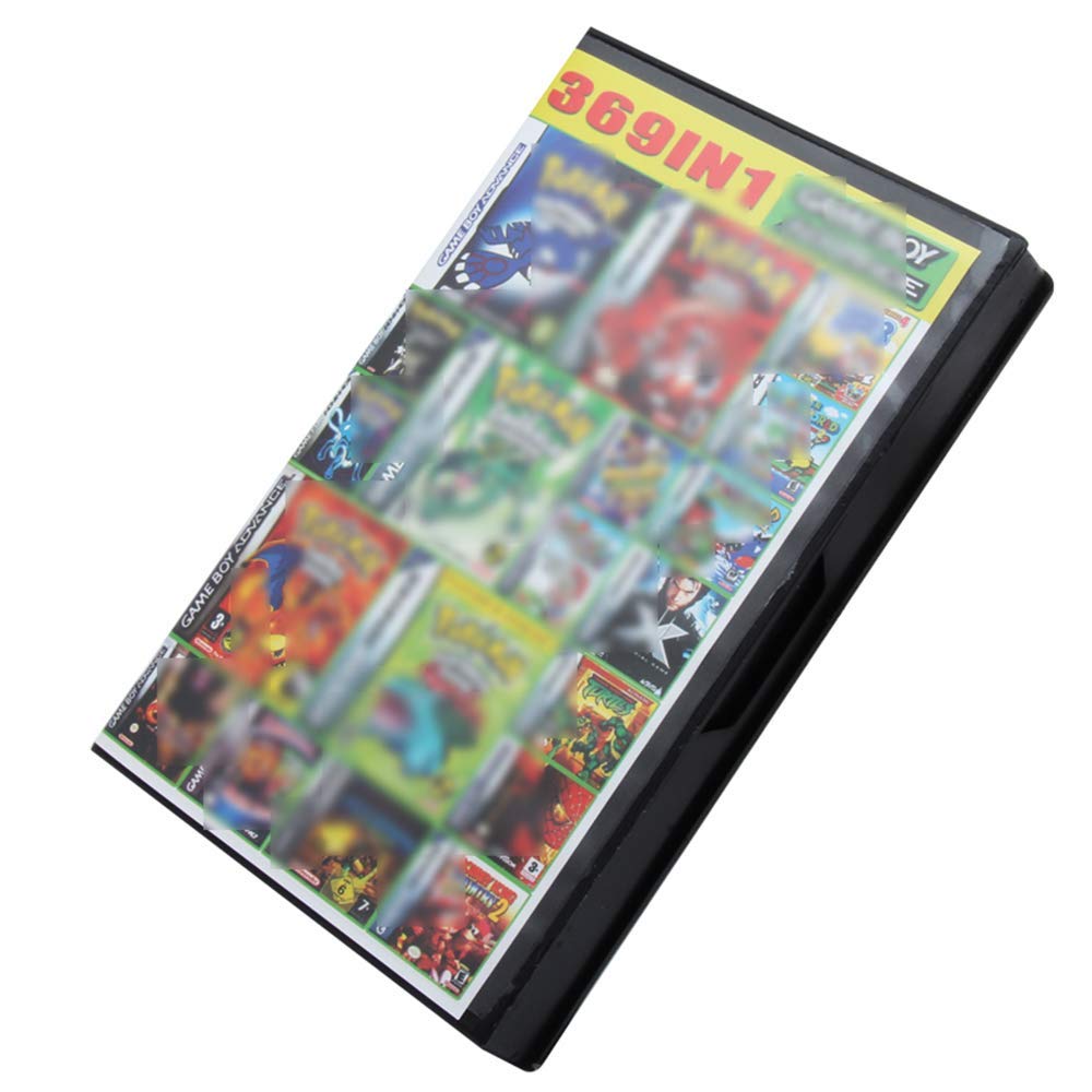 369 in 1 Game Cartridge for G-B Console - Card 32 Bit Video Game Compilations Classic Collection English Version: Video Games