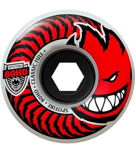 新品 58mm SPITFIRE 80HD Conical Full Amazon.com: Spitfire Skateboard Wheels 58mm 80HD Fade