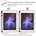 Fintie Case with Built-in Pencil Holder for iPad 9.7 2018 2017 / iPad Air 2 / iPad Air - [SlimShell] Lightweight Soft TPU Back Protective Cover w/Auto Wake Sleep, Moroccan Love