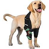 HAPPYHAO Adjustable Dog Elbow Brace with Shoulder Support,Dog Front Leg Brace for Torn Ligaments, Arthritis,Post-Operative Rehabilitation, Pressure Sores(Both Leg,XL)