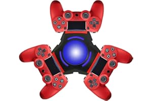 BESTYMXY PS4 Controller Charger Dock, Station with LED Indicator, Micro USB Cable, 3 Ports for Dualshock 4