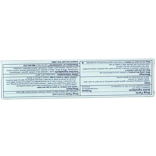 SENSODYNE MAXIMUM STRENGTH ANTICAVITY TOOTHPASTE FULL PROTECTION – 4 OZ