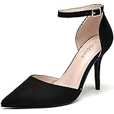 Odisen Women's 3.75 in Closed Toe Heels Pumps