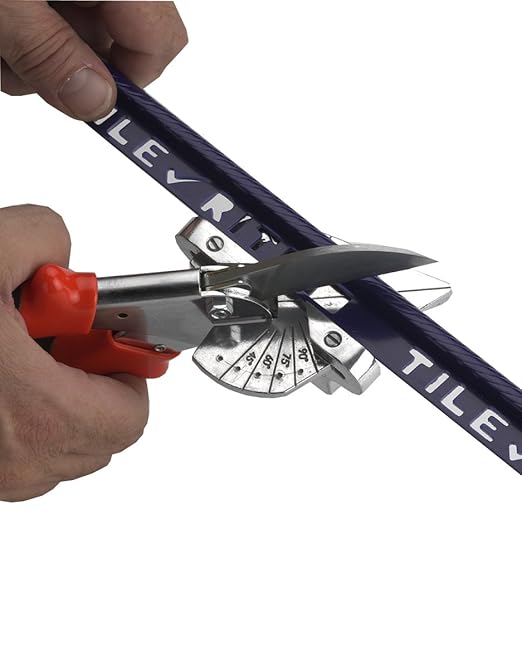TILE RITE MRG160 MultiAngle Hand Tile Trim Mitre Cutter for Plastics