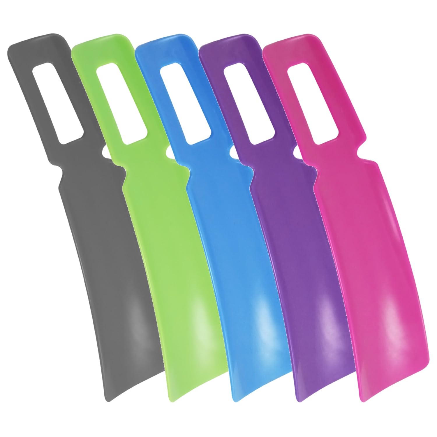 Com-four® Shoe Horn in Great Colours, Shoe Horn in Various Sizes 05 Stück - 16cm