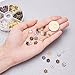 PH PandaHall 180pcs Flower Bead Cap, 6 Colors Bead End Cap Alloy Filigree Metal Multi-Petal Spacer Beads Caps End Charm Caps for DIY Earrings Bracekets Necklace Jewelry Craft Making