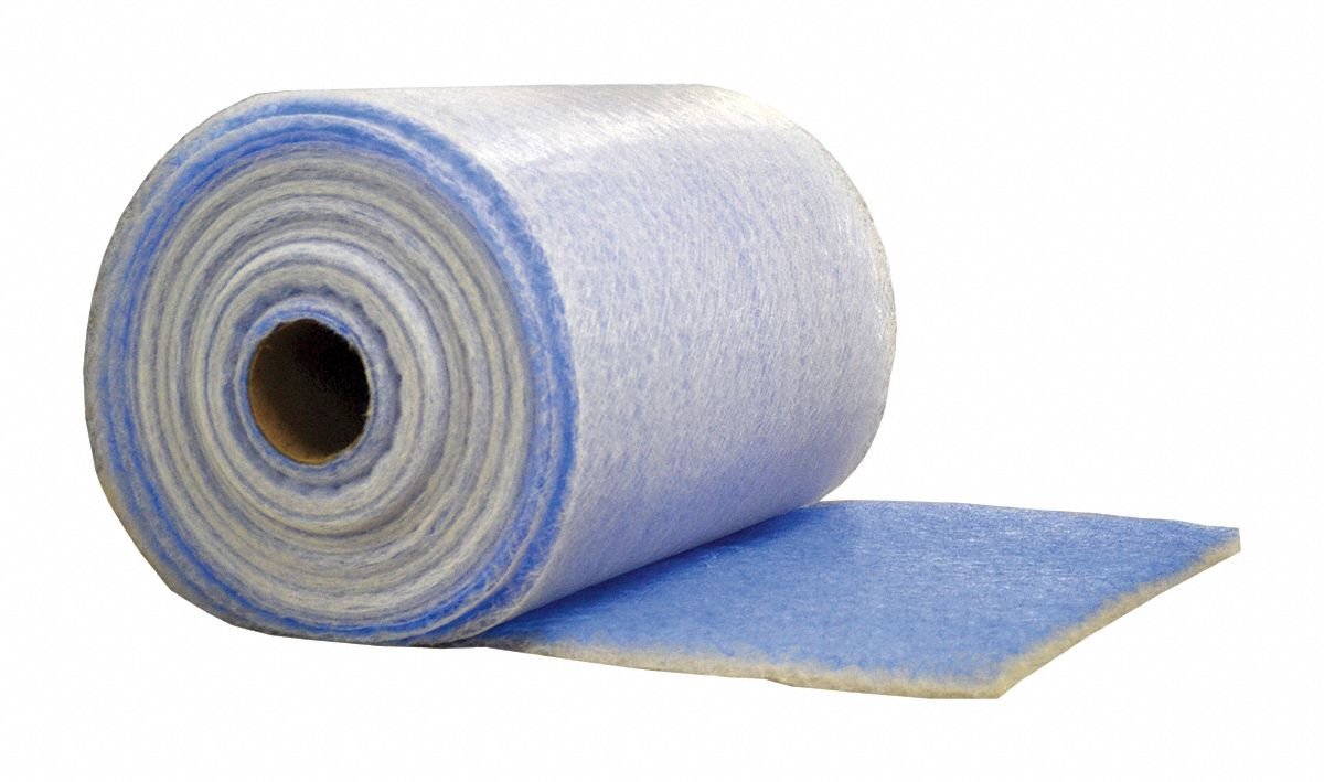 687/8" Filter Media Roll, 2"x65 ft., Fiberglass Industrial & Scientific