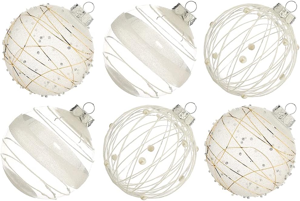 Ornaments - XmasExp Christmas Ball Ornaments Set-100mm/3.94