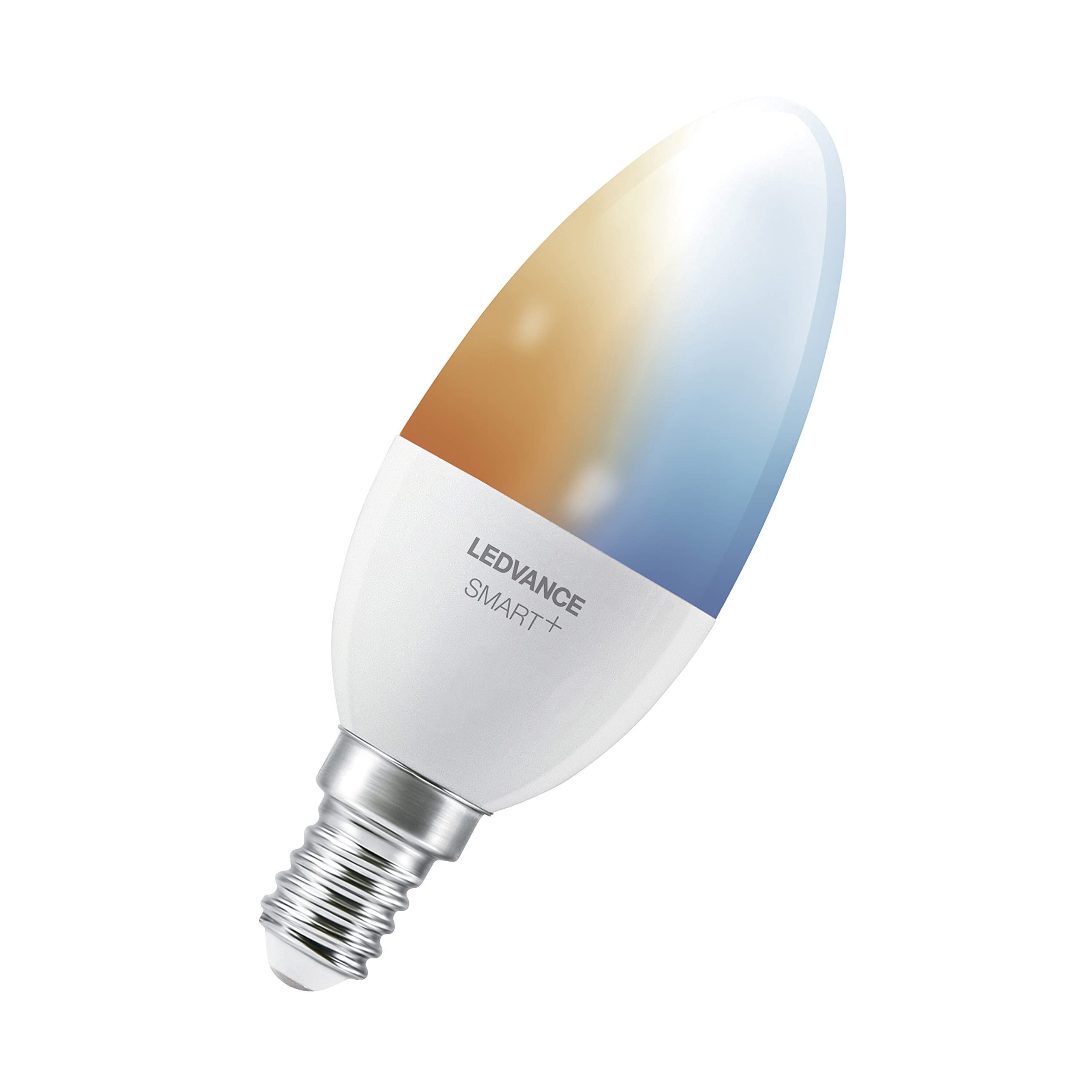 LEDVANCE LED lamp | E14 | Tunable White | 2700…6500 K | 5W=40W | Smart+ Candle Tunable White