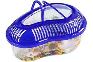 OMEM Portable Reptile House Terrarium Habitat Clear and Breathable (Large)