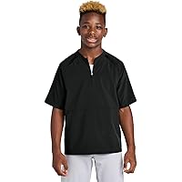 HERENCIA zigzag short sleeve jacket HERENCIA zigzag short sleeve jacket