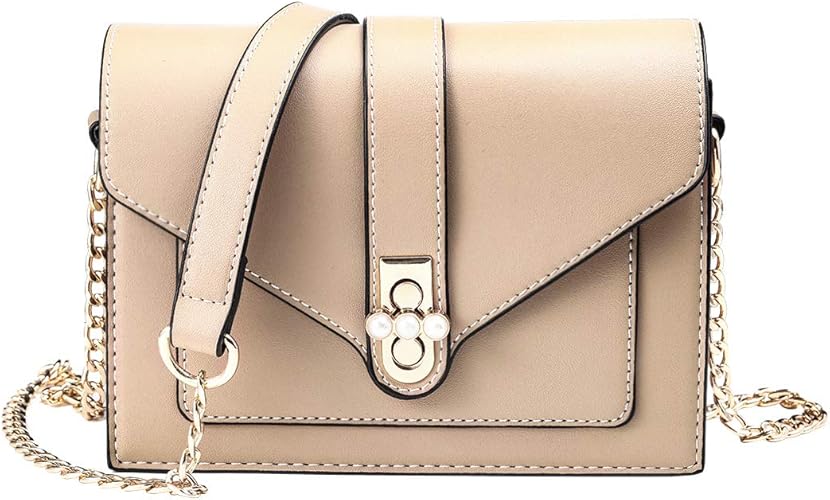 Amazon 斜めがけバッグ ショルダーバッグ レディース Puレザー マグネット 軽量 レジャーバッグ ポシェット 通勤 通学 旅行 人気 ビジネスバッグ 杏色 ショルダーバッグ