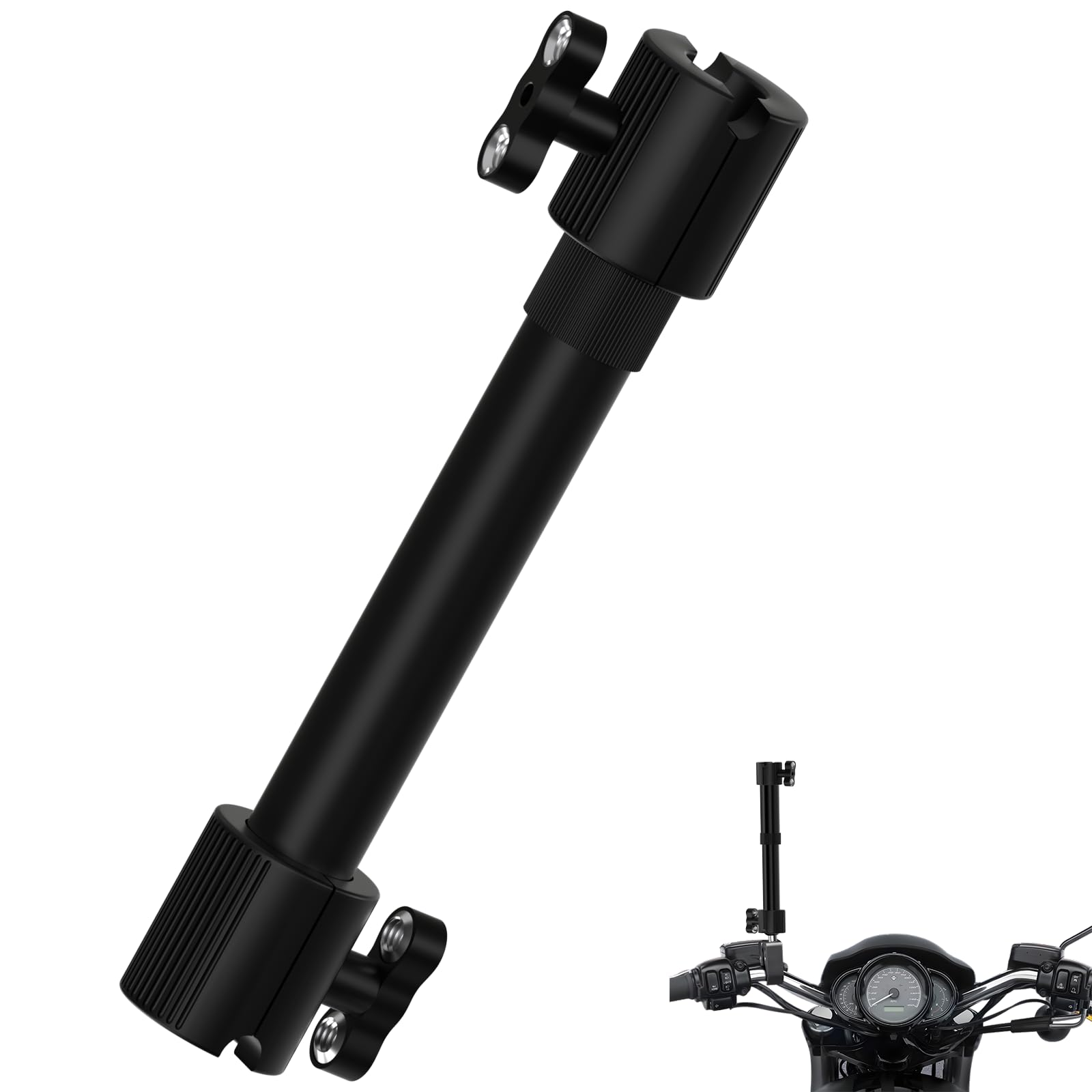 Photo 1 of Double Socket Arm,Compatible with RAM mounts Garmin Spherical Component,Long Arm Length 9 to 15 in, Aluminum Structure - Suitable for Connecting Ball and Instrument Panel Installation (CB-0.66in)