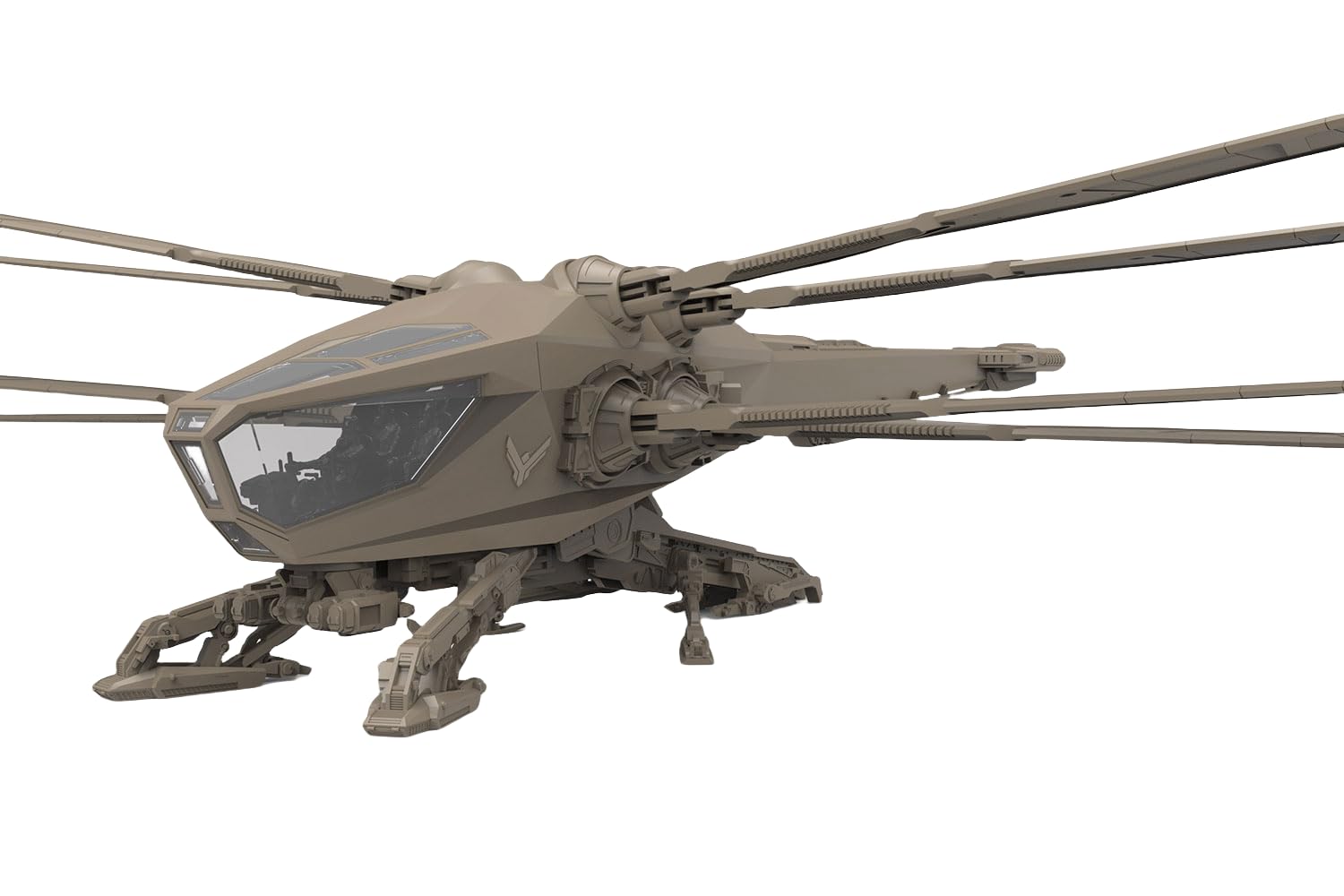 HiPlay Meng Plastic Assemble Model Kits: Ornithopter 1:72 Scale Collectible Action Figures DS 007