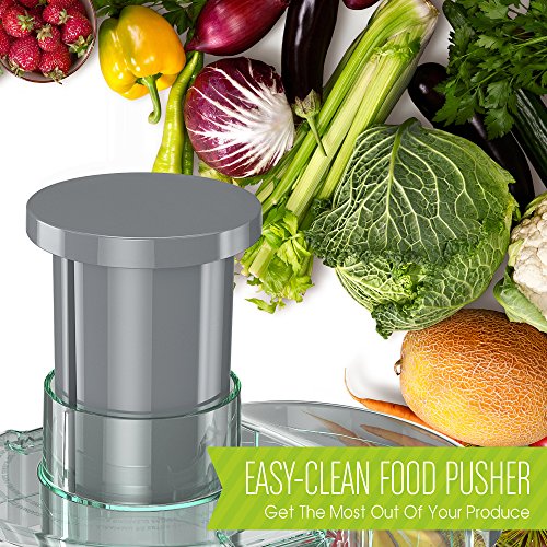 Juiceman JM400 Classic 2 Speed Juicer, with 48oz Removable Pulp Container & 20oz. Foam Separator Juicing Cup - Thumbnail 7