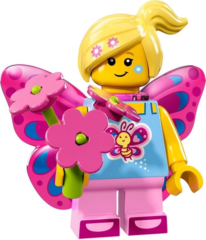 Lego Minifigures Series 17 7 BUTTERFLY GIRL Minifigure (Bagged