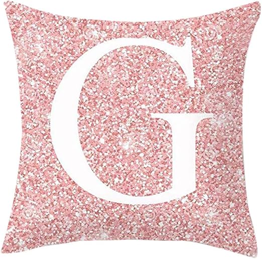 Amazon Com Zfk Home Pillow Covers 18x18 Rose Gold Pink Cushion