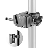 FOMITO VK-08 V-Mount FemaleSmall Crab Clamp (Plastic Version), Quick Release, Adjustable Jaw, Compatible with Most V-Mount Batteries