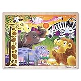 Kitchen MELISSA & DOUG AFRICAN PLAINS PUZZLE (Set of 3) Book
