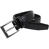 Timber Falls Boys Belt - Feather Edge Stitching, 1 1/10", for Casual and Dress Wear