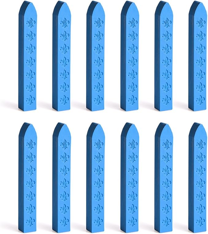 UNIQOOO Arts &amp; Crafts Pack of 12 Matt Blue