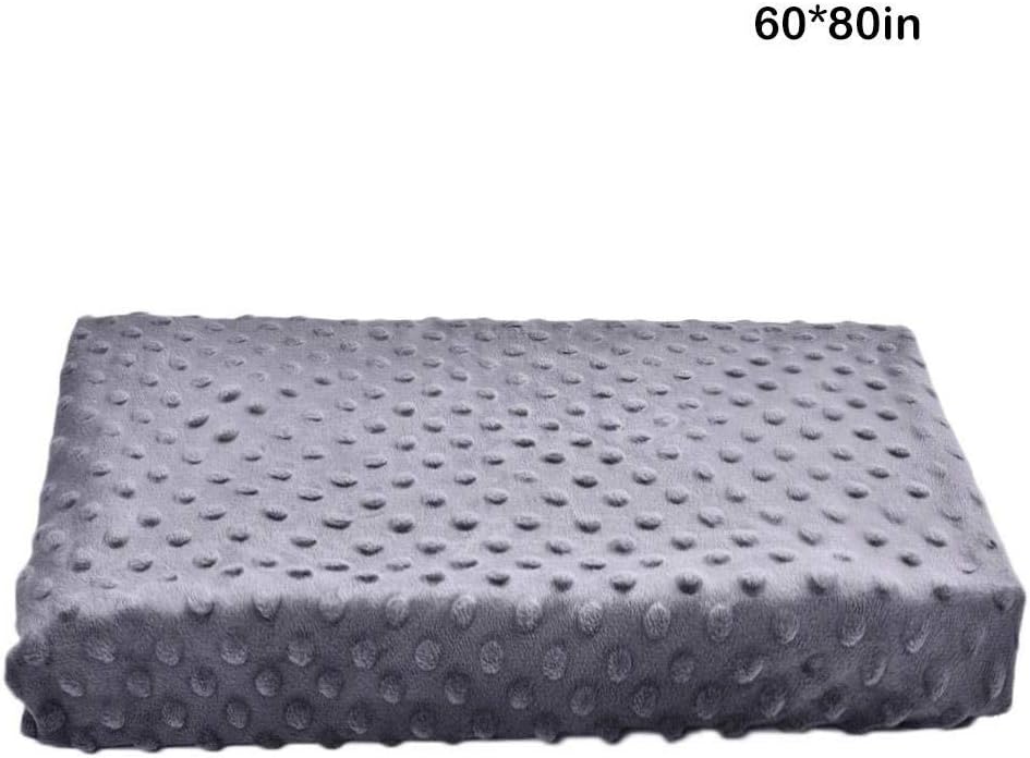 Destinely Cooling Weighted Blanket, Weighted Blanket for Kids, Weighted Blanket 100 Cotton Quilt Cover Comfortable Heavy Blanket for Kids Good Sleeping Bubble Quilt Cover