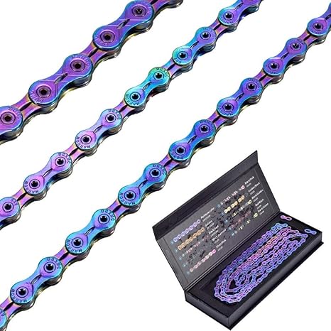 rainbow bike chain
